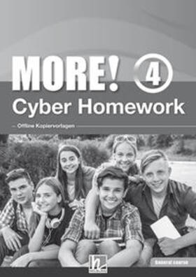 Gerngross / Puchta / Holzmann |  MORE! 4 Cyber Homework General Course - Offline Kopiervorlagen | Buch |  Sack Fachmedien