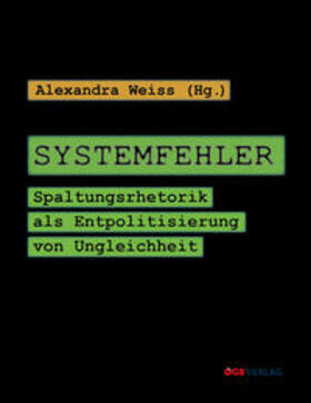 Weiss |  Systemfehler | Buch |  Sack Fachmedien