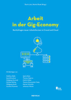 Lutz / Gruber-Risak |  Arbeit in der Gig-Economy | Buch |  Sack Fachmedien