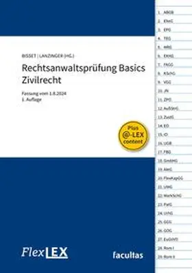 Bisset / Lanzinger |  FlexLex Rechtsanwaltsprüfung Basics – Zivilrecht | Buch |  Sack Fachmedien