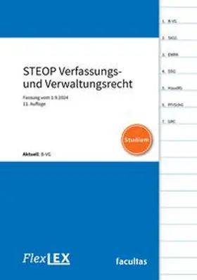 FlexLex |  FlexLex STEOP Verfassungs- und Verwaltungsrecht | Studium | Buch |  Sack Fachmedien