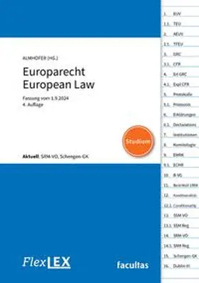 Almhofer |  FlexLex Europarecht | European Law | Studium | Buch |  Sack Fachmedien