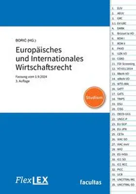 Boric |  FlexLex Europäisches und Internationales Wirtschaftsrecht | Studium | Buch |  Sack Fachmedien