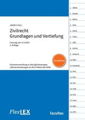 Jaksch |  FlexLex Zivilrecht Grundlagen und Vertiefung | Studium | Buch |  Sack Fachmedien