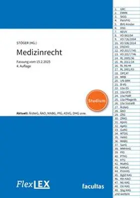 Stöger |  FlexLex Medizinrecht | Studium | Buch |  Sack Fachmedien