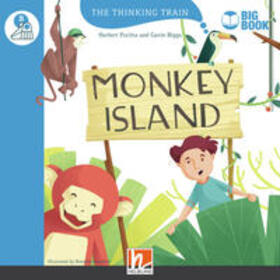 Puchta / Biggs |  The Thinking Train, Level b / Monkey Island (BIG BOOK) | Buch |  Sack Fachmedien