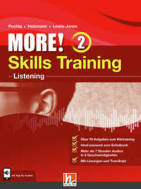 Puchta / Holzmann / Lewis-Jones |  MORE! 2 Skills Training - Listening | Buch |  Sack Fachmedien