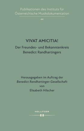 Hilscher |  Vivat Amicitia! | Buch |  Sack Fachmedien