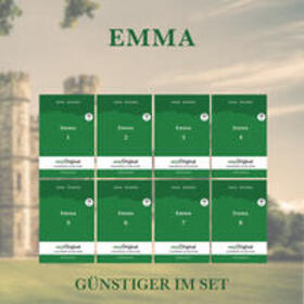 EasyOriginal Verlag / Austen |  Austen, J: Emma - Teile 1-8 (Buch + Audio-Online) - Lesemeth | Buch |  Sack Fachmedien