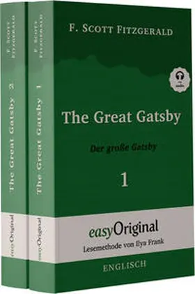 EasyOriginal Verlag / Fitzgerald |  The Great Gatsby / Der große Gatsby - 2 Teile (Buch + 2 MP3 Audio-CD) - Lesemethode von Ilya Frank - Zweisprachige Ausgabe Englisch-Deutsch | Buch |  Sack Fachmedien