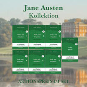 EasyOriginal Verlag / Austen |  Jane Austen Kollektion Hardcover (Bücher + Audio-Online) - Lesemethode von Ilya Frank - Zweisprachige Ausgabe Englisch-Deutsch | Buch |  Sack Fachmedien