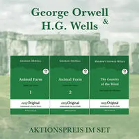 EasyOriginal Verlag / Orwell / Wells |  George Orwell & H.G. Wells (Bücher + Audio-Online) - Lesemethode von Ilya Frank | Buch |  Sack Fachmedien