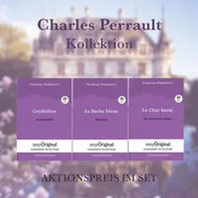 Perrault / EasyOriginal Verlag / Frank |  Charles Perrault Kollektion (Bücher + 3 Audio-CDs) - Lesemethode von Ilya Frank | Buch |  Sack Fachmedien