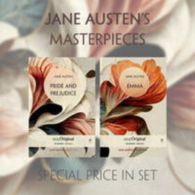Austen / Verlag |  Jane Austen's Masterpieces (with 4 MP3 Audio-CDs) - Readable Classics - Unabridged english edition with improved readability | Buch |  Sack Fachmedien