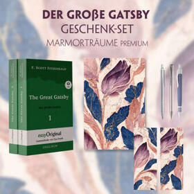 Fitzgerald / EasyOriginal Verlag |  Der Große Gatsby Geschenkset - 2 Bücher (mit Audio-Online) + Marmorträume Schreibset Premium | Buch |  Sack Fachmedien