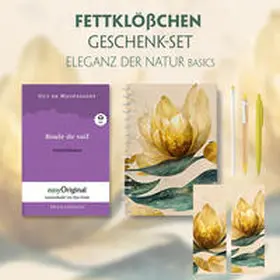 EasyOriginal Verlag / Maupassant |  Fettklößchen Geschenkset (mit Audio-Online) + Eleganz der Natur Schreibset Basics | Buch |  Sack Fachmedien