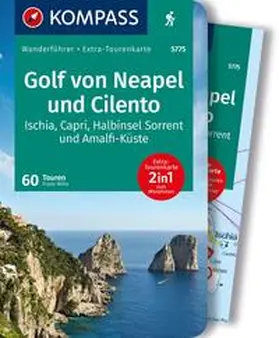 Wille |  KOMPASS Wanderführer Golf von Neapel, Ischia, Capri, Halbinsel Sorrent, Amalfi-Küste und Cilento, 60 Touren mit Extra-Tourenkarte | Buch |  Sack Fachmedien