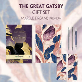 EasyOriginal Verlag / Fitzgerald |  The Great Gatsby (with audio-online) Readable Classics Geschenkset + Marmorträume Schreibset Premium | Buch |  Sack Fachmedien