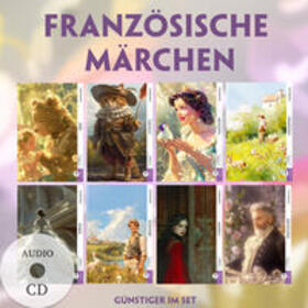 EasyOriginal Verlag / Dumas / de Ségur |  8 Französische Märchen (8 Bücher + Audio-CDs) - Frank-Lesemethode - Kommentierte zweisprachige Ausgabe Französisch-Deutsch | Buch |  Sack Fachmedien