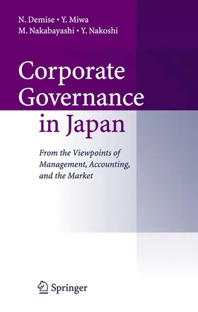 Demise / Miwa / Nabayashi |  Corporate Governance in Japan | Buch |  Sack Fachmedien