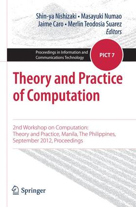 Nishizaki / Suarez / Numao |  Theory and Practice of Computation | Buch |  Sack Fachmedien