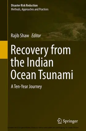 Shaw |  Recovery from the Indian Ocean Tsunami | eBook | Sack Fachmedien