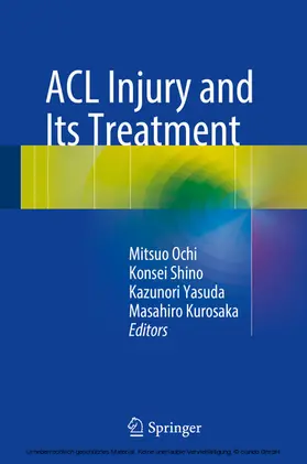 Ochi / Shino / Yasuda |  ACL Injury and Its Treatment | eBook | Sack Fachmedien