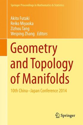 Futaki / Zhang / Miyaoka |  Geometry and Topology of Manifolds | Buch |  Sack Fachmedien