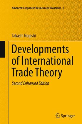 Negishi |  Developments of International Trade Theory | Buch |  Sack Fachmedien