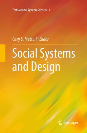 Metcalf |  Social Systems and Design | Buch |  Sack Fachmedien