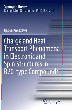 Kanazawa |  Charge and Heat Transport Phenomena in Electronic and Spin Structures in B20-type Compounds | Buch |  Sack Fachmedien