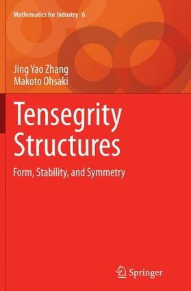 Ohsaki / Zhang |  Tensegrity Structures | Buch |  Sack Fachmedien