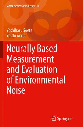 Ando / Soeta |  Neurally Based Measurement and Evaluation of Environmental Noise | Buch |  Sack Fachmedien