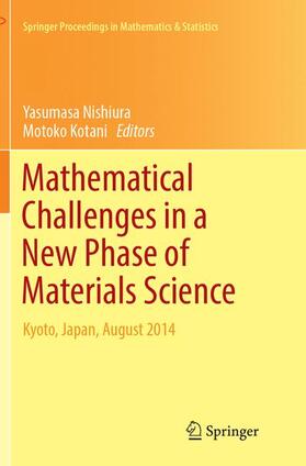 Kotani / Nishiura |  Mathematical Challenges in a New Phase of Materials Science | Buch |  Sack Fachmedien