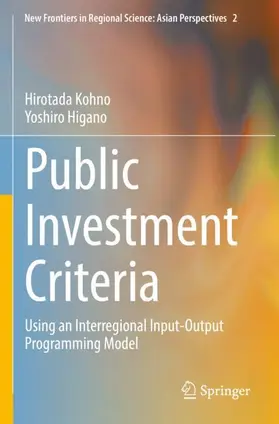 Higano / Kohno |  Public Investment Criteria | Buch |  Sack Fachmedien