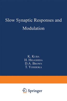 Kuba / Yoshioka / Higashida |  Slow Synaptic Responses and Modulation | Buch |  Sack Fachmedien
