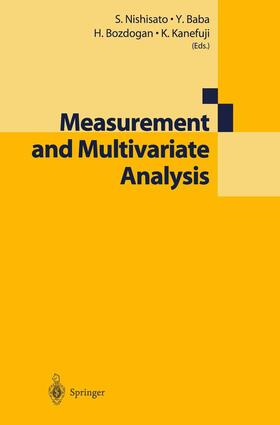 Nishisato / Baba / Bozdogan |  Measurement and Multivariate Analysis | Buch |  Sack Fachmedien