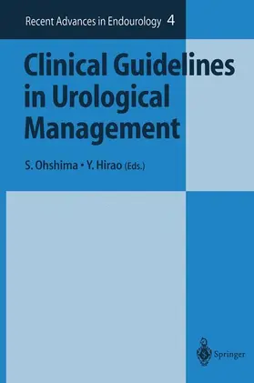 Ohshima / Hirao |  Clinical Guidelines in Urological Management | Buch |  Sack Fachmedien