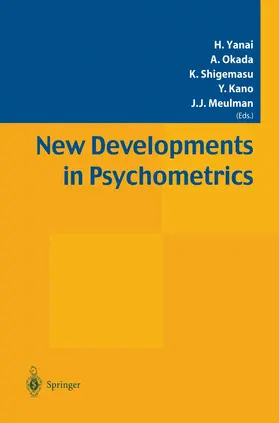 Yanai / Okada / Shigemasu |  New Developments in Psychometrics | Buch |  Sack Fachmedien