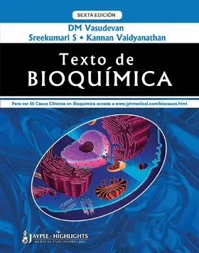 Vasudevan / Sreekumari |  Texto de Bioquimica para Estudiantes de Medicina | Buch |  Sack Fachmedien