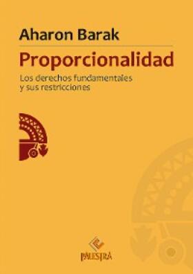 Barak |  Proporcionalidad | eBook | Sack Fachmedien