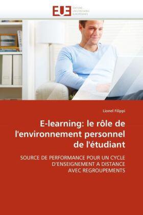 Filippi |  E-learning: le rôle de l''environnement personnel de l''étudiant | Buch |  Sack Fachmedien