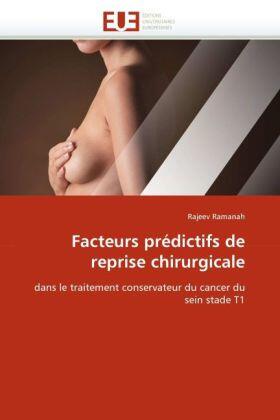 Ramanah |  Facteurs prédictifs de reprise chirurgicale | Buch |  Sack Fachmedien