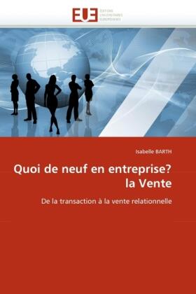 Barth |  Quoi de neuf en entreprise? la Vente | Buch |  Sack Fachmedien