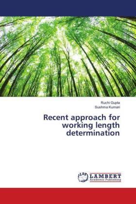 Gupta / Kumari |  Recent approach for working length determination | Buch |  Sack Fachmedien