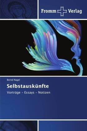 Nagel |  Selbstauskünfte | Buch |  Sack Fachmedien