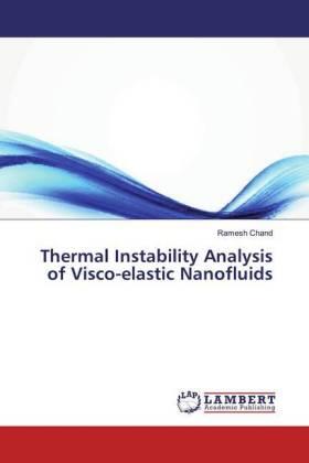 Chand |  Thermal Instability Analysis of Visco-elastic Nanofluids | Buch |  Sack Fachmedien