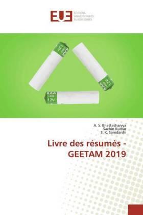 Bhattacharyya / Kumar / Samdarshi |  Livre des résumés - GEETAM 2019 | Buch |  Sack Fachmedien