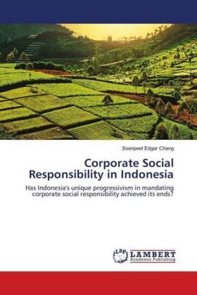 Chang |  Corporate Social Responsibility in Indonesia | Buch |  Sack Fachmedien