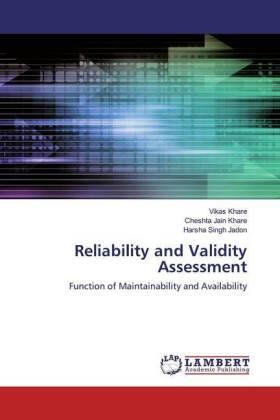 Khare / Jadon |  Reliability and Validity Assessment | Buch |  Sack Fachmedien